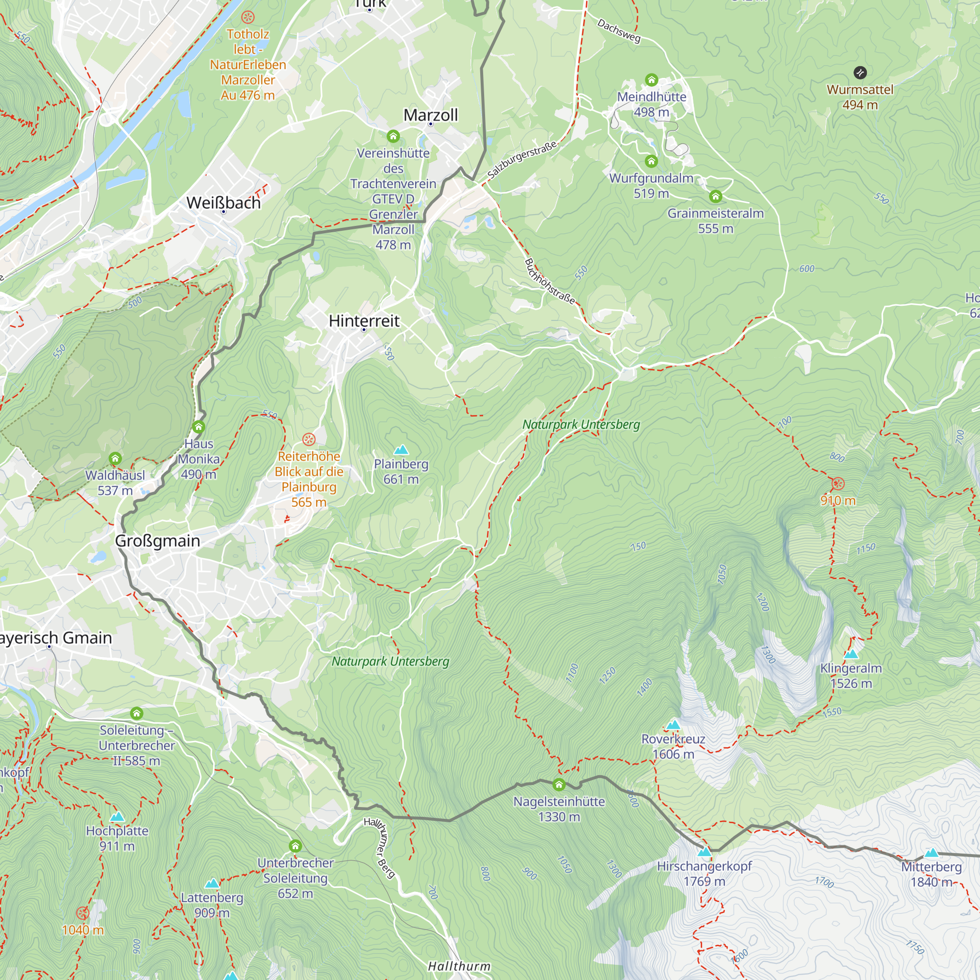 Kernbauer map