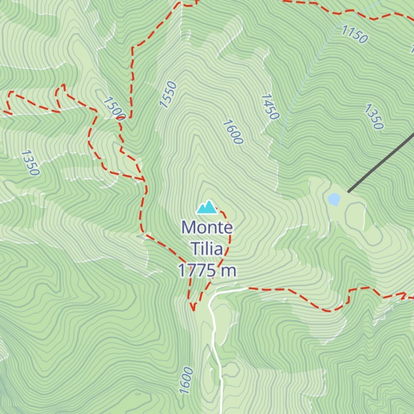 Map of Monte Tilia