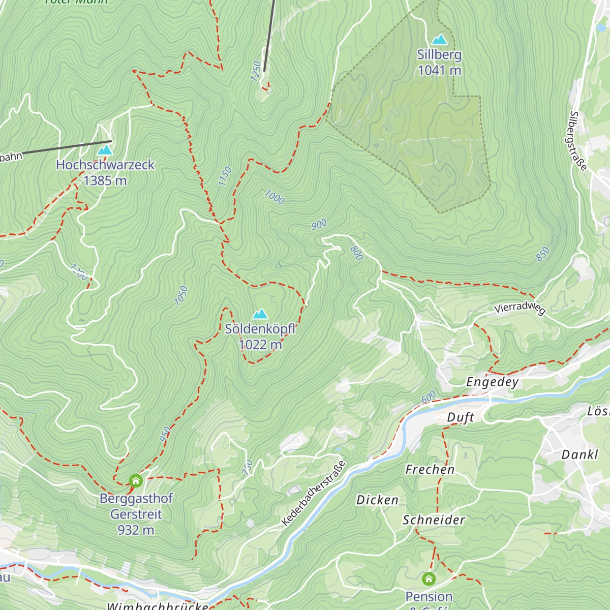 Berggasthof Söldenköpfl map