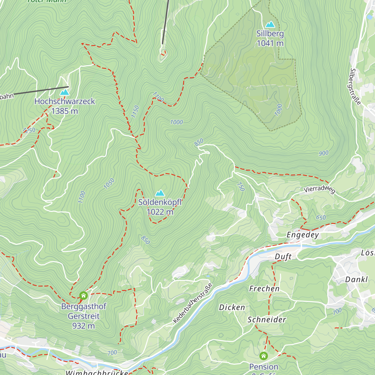 Berggasthof Söldenköpfl map