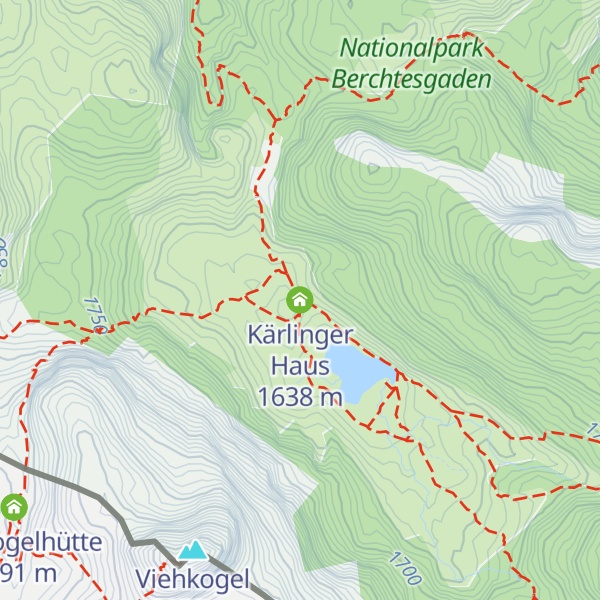 Map of Kärlinger Haus