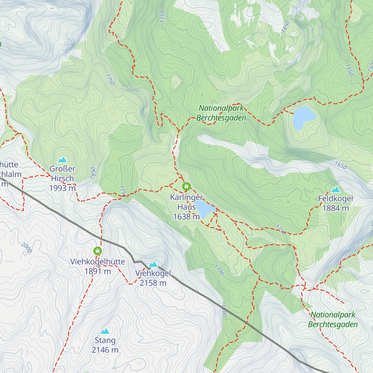 Kärlinger Haus map