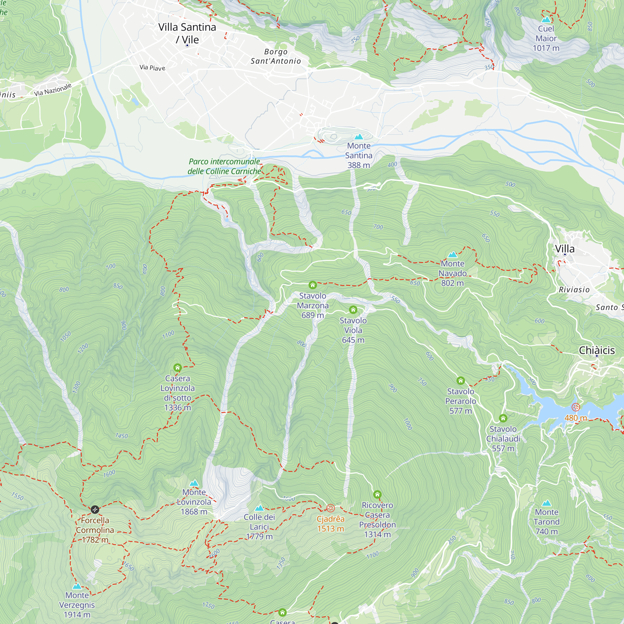 Stavolo Zuf map