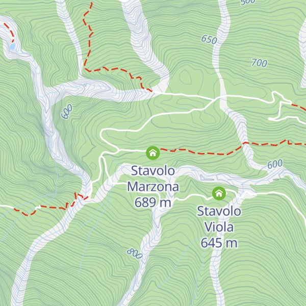 Map of Stavolo Marzona
