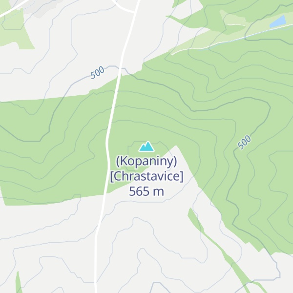 Map of (Kopaniny) [Chrastavice]