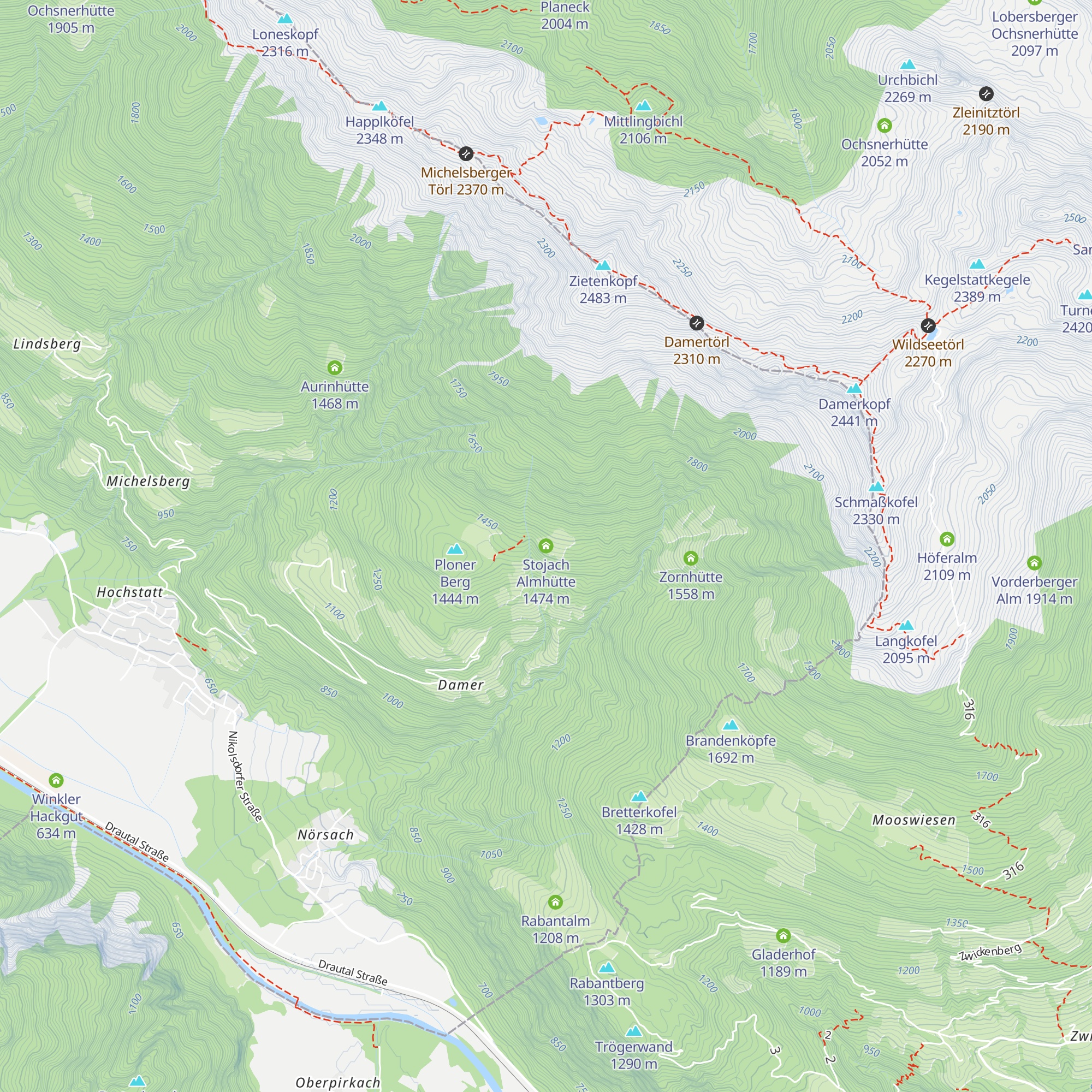 Stojach Almhütte map