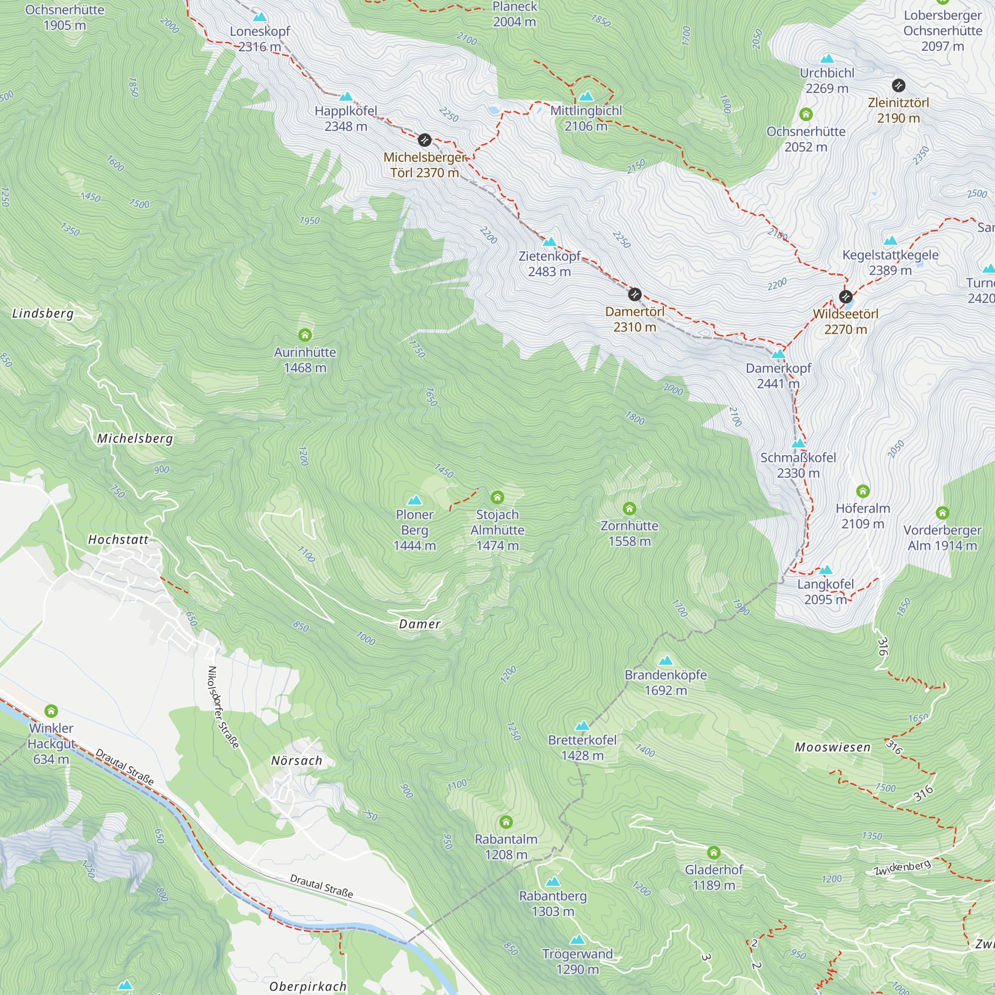 Stojach Almhütte map