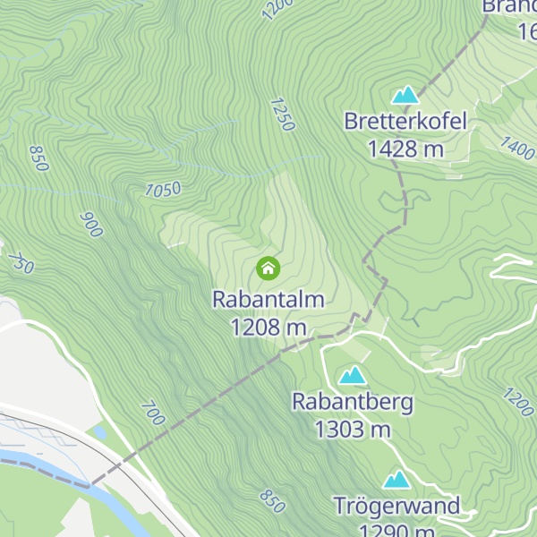Map of Rabantalm