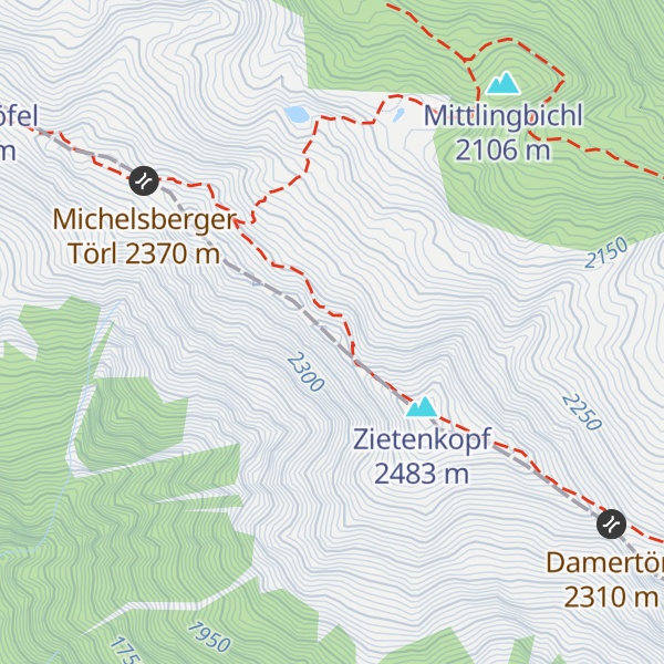 Map of Kohlbrunnkopf