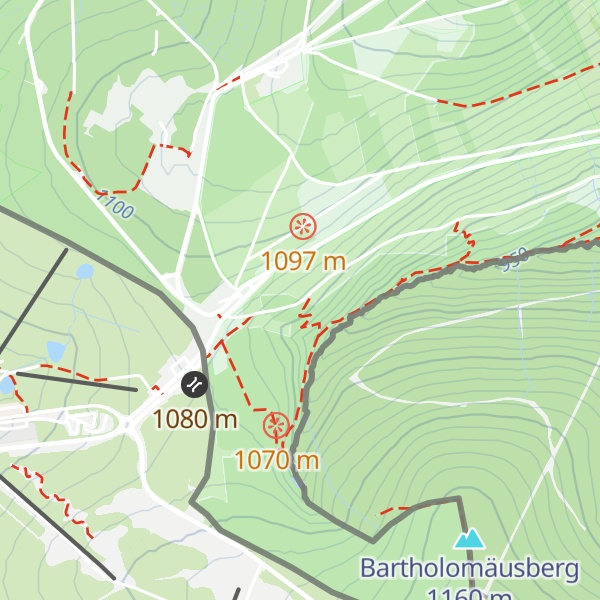Map of Zechengrundhütte