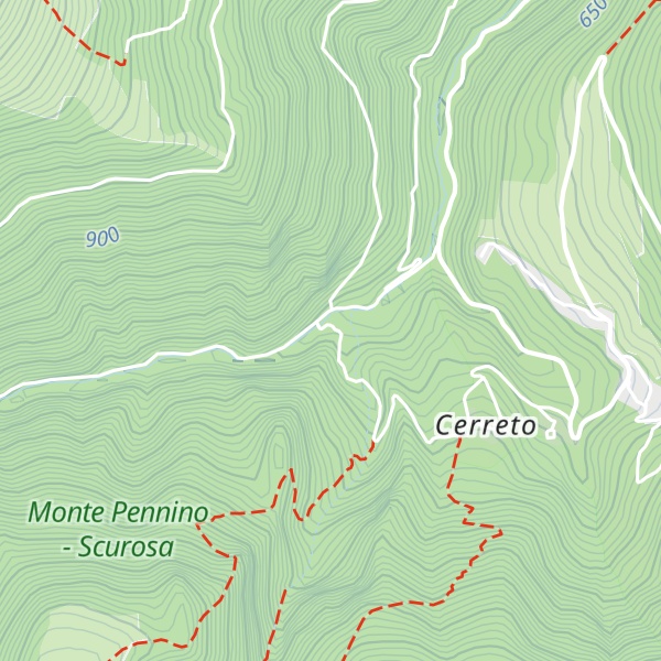 Map of Rifugio gestito