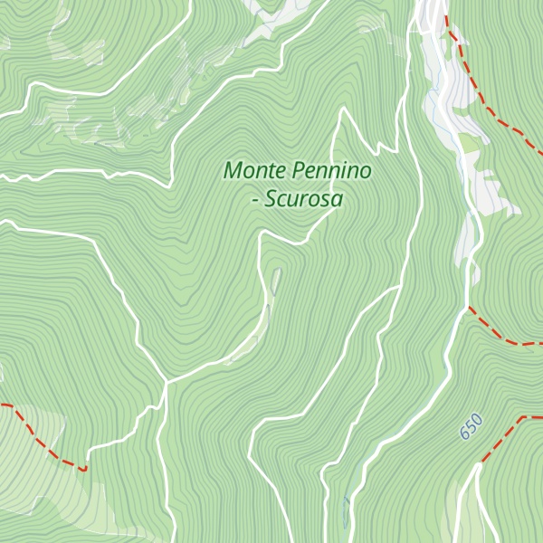 Map of Punta Piannalia