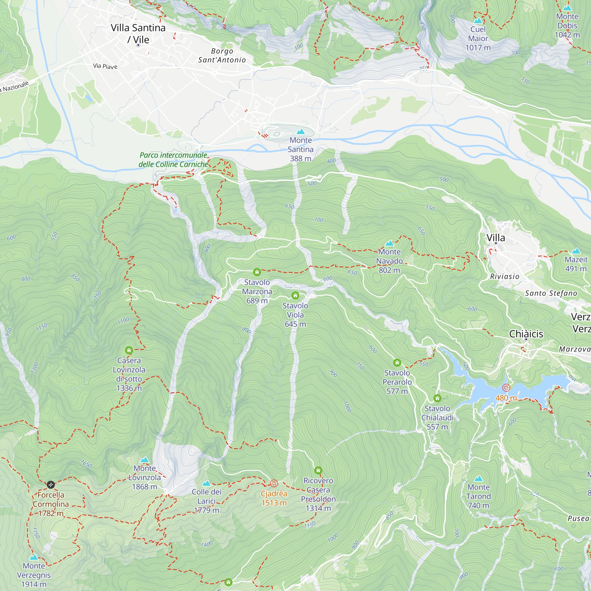 Stavolo Viola map