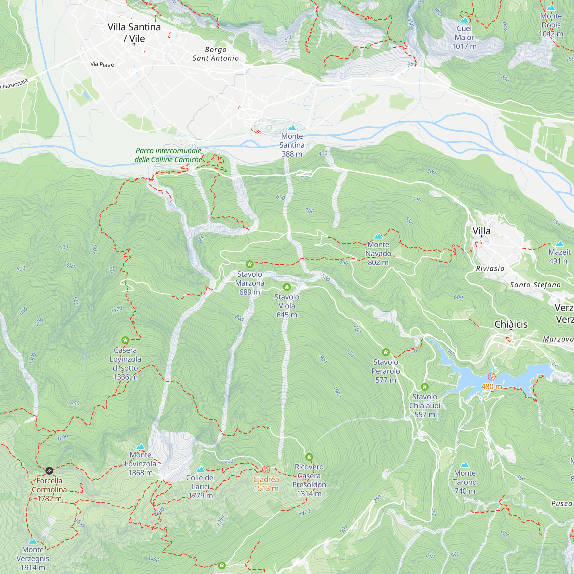 Stavolo Viola map