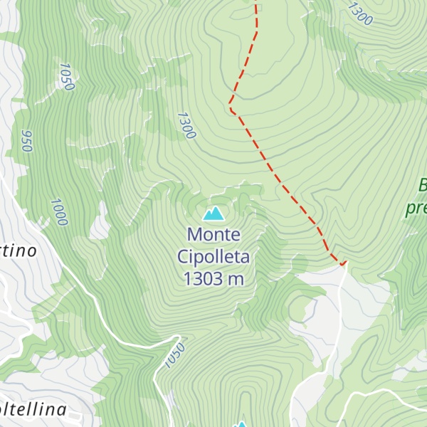 Map of Monte Cipolleta