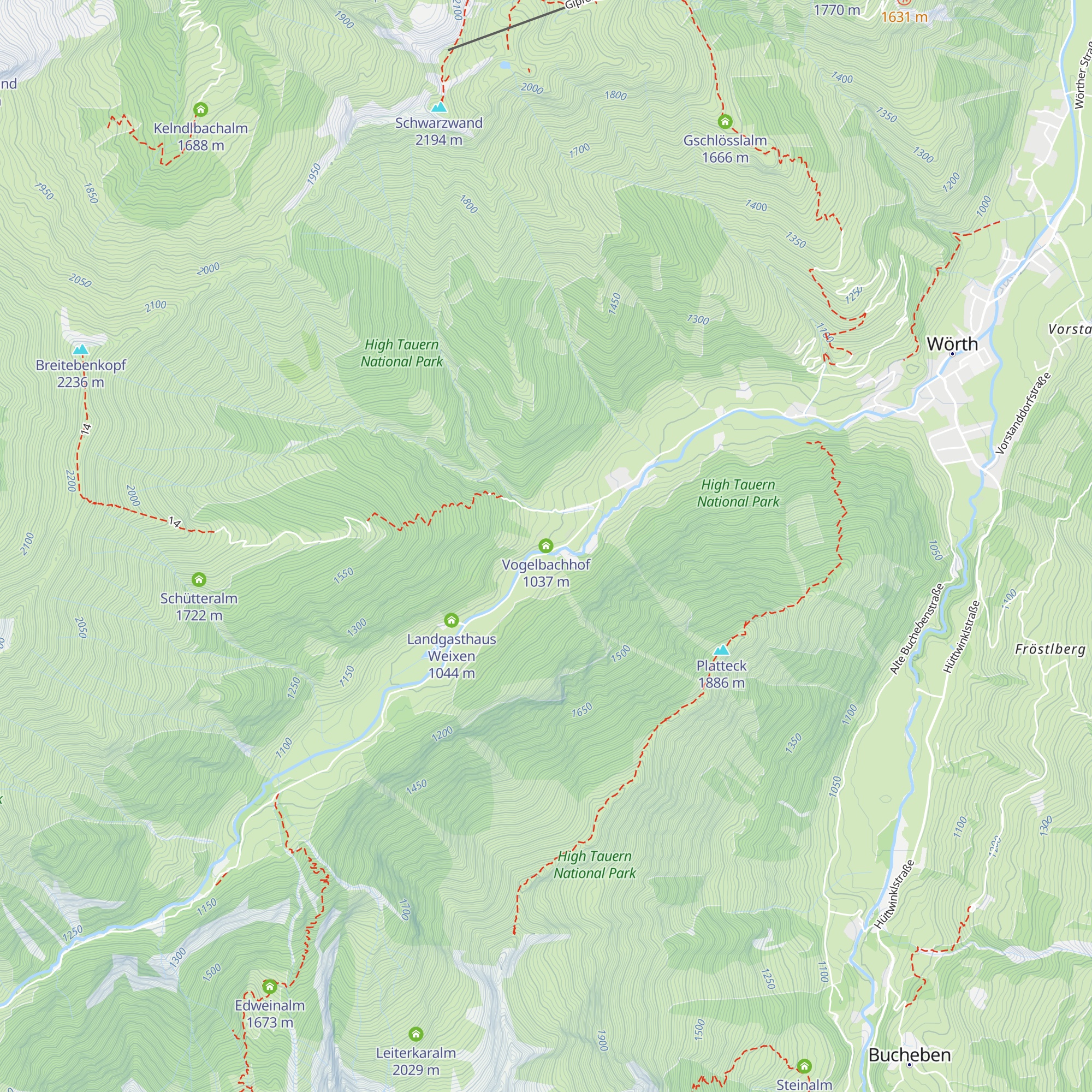 Vogelbachhof map