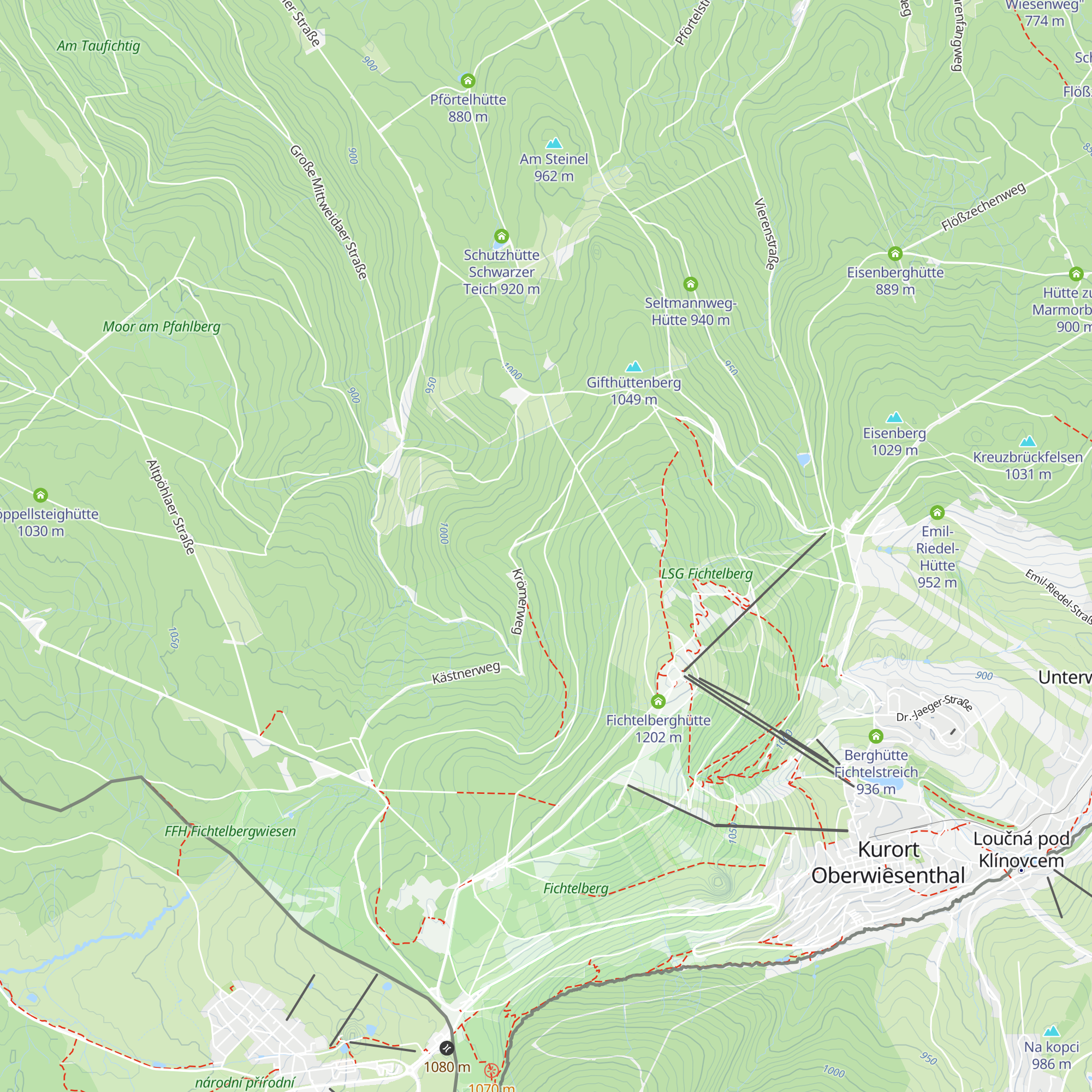 Hirschfalzhütte map