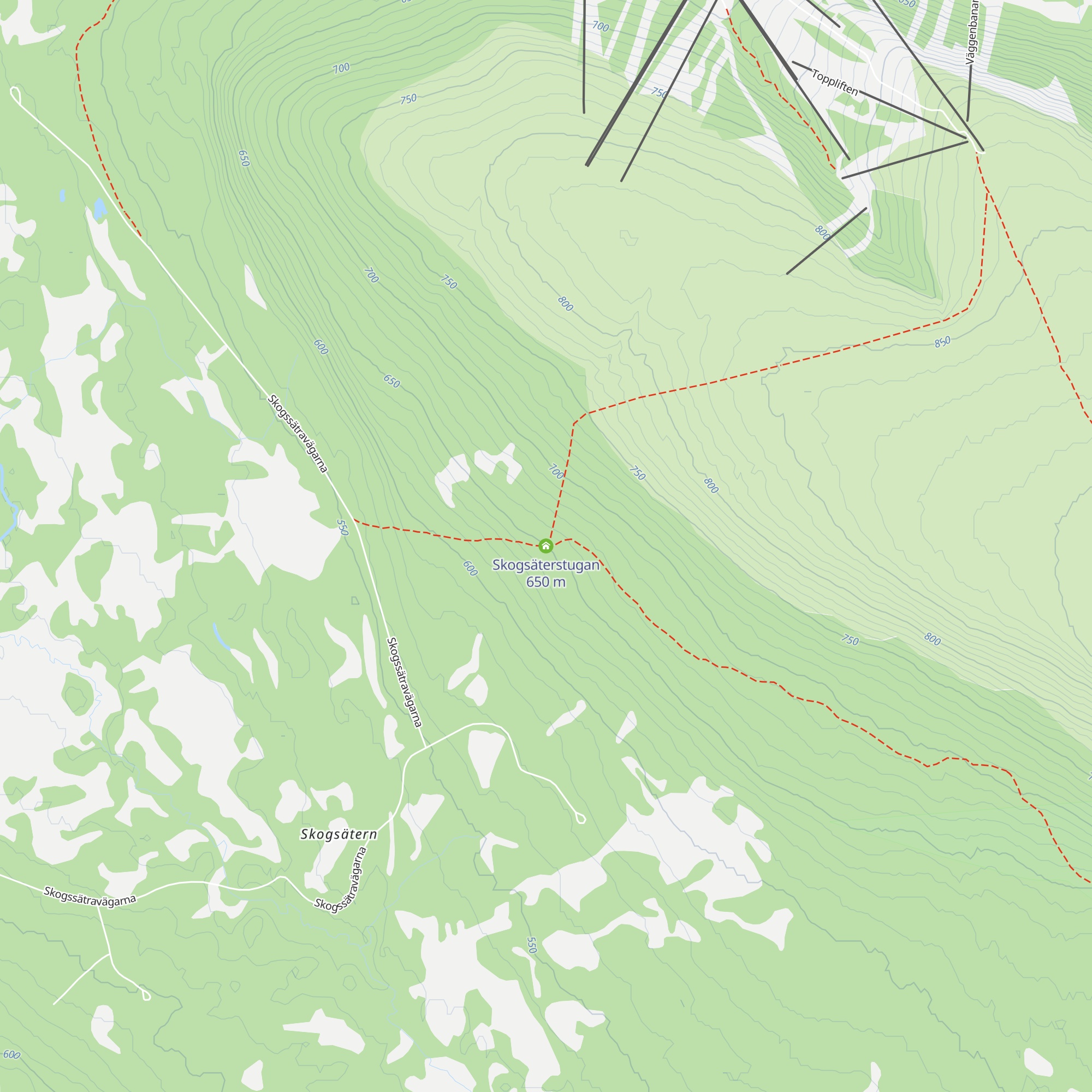 Skogsäterstugan map