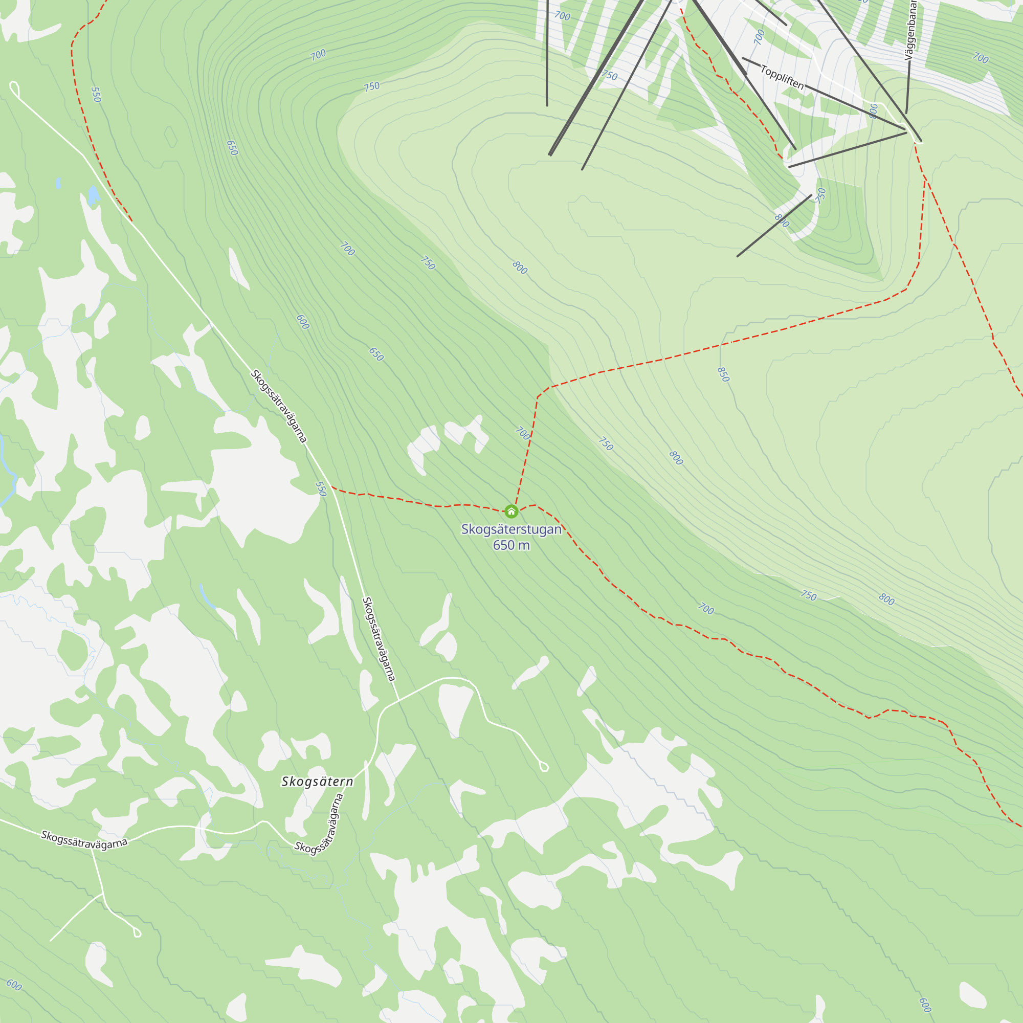 Skogsäterstugan map
