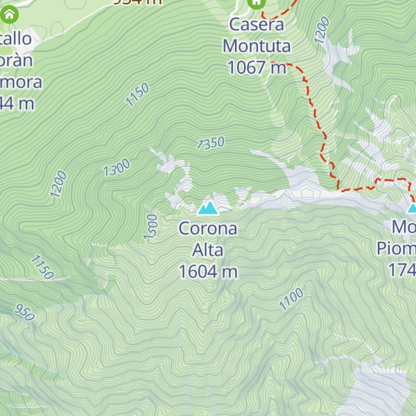 Map of Corona Alta