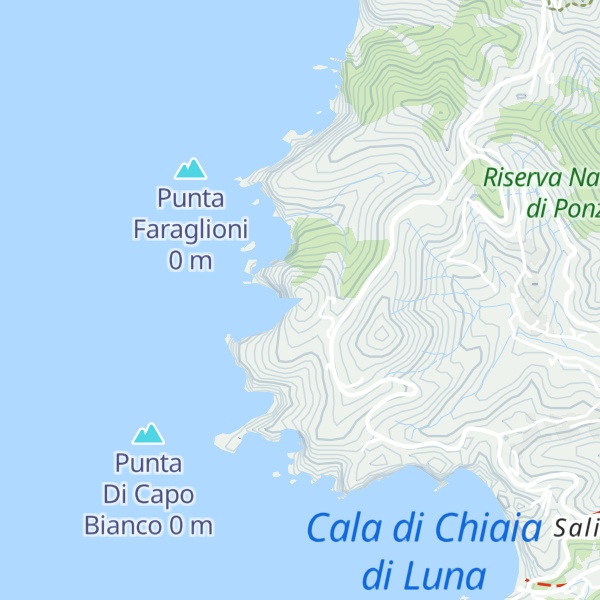 Map of Monte Faraglione