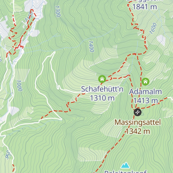 Map of Lechneralm