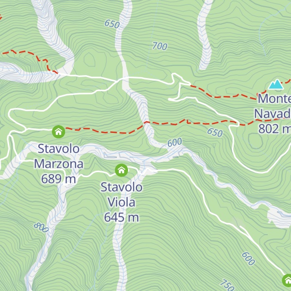 Map of Stavolo Cimbri