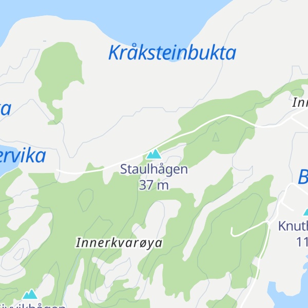 Map of Staulhågen
