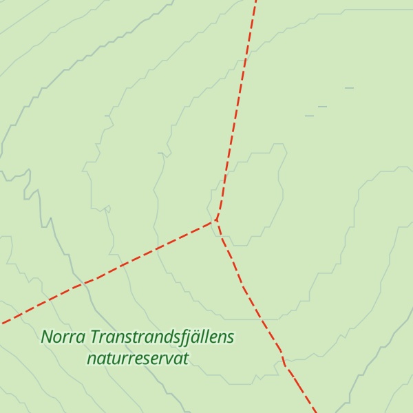 Map of Stor-Närfjället