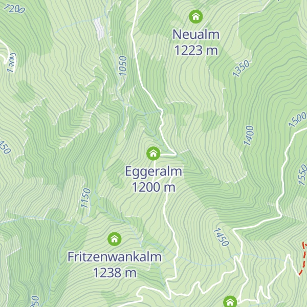Map of Eggeralm