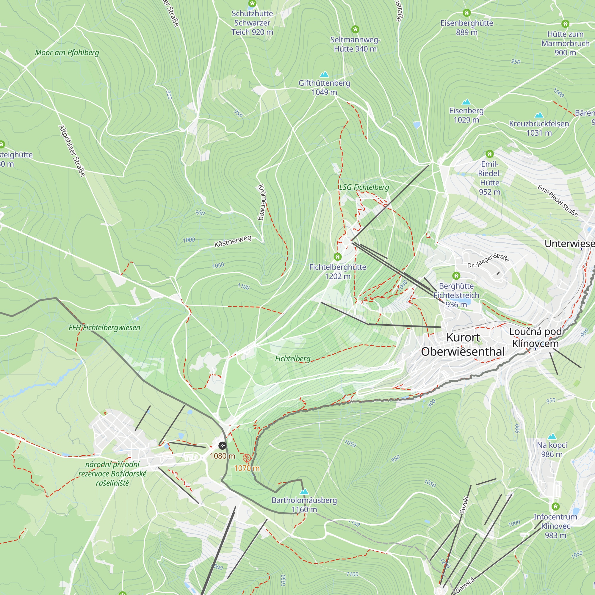 Wellenschaukelhütte map