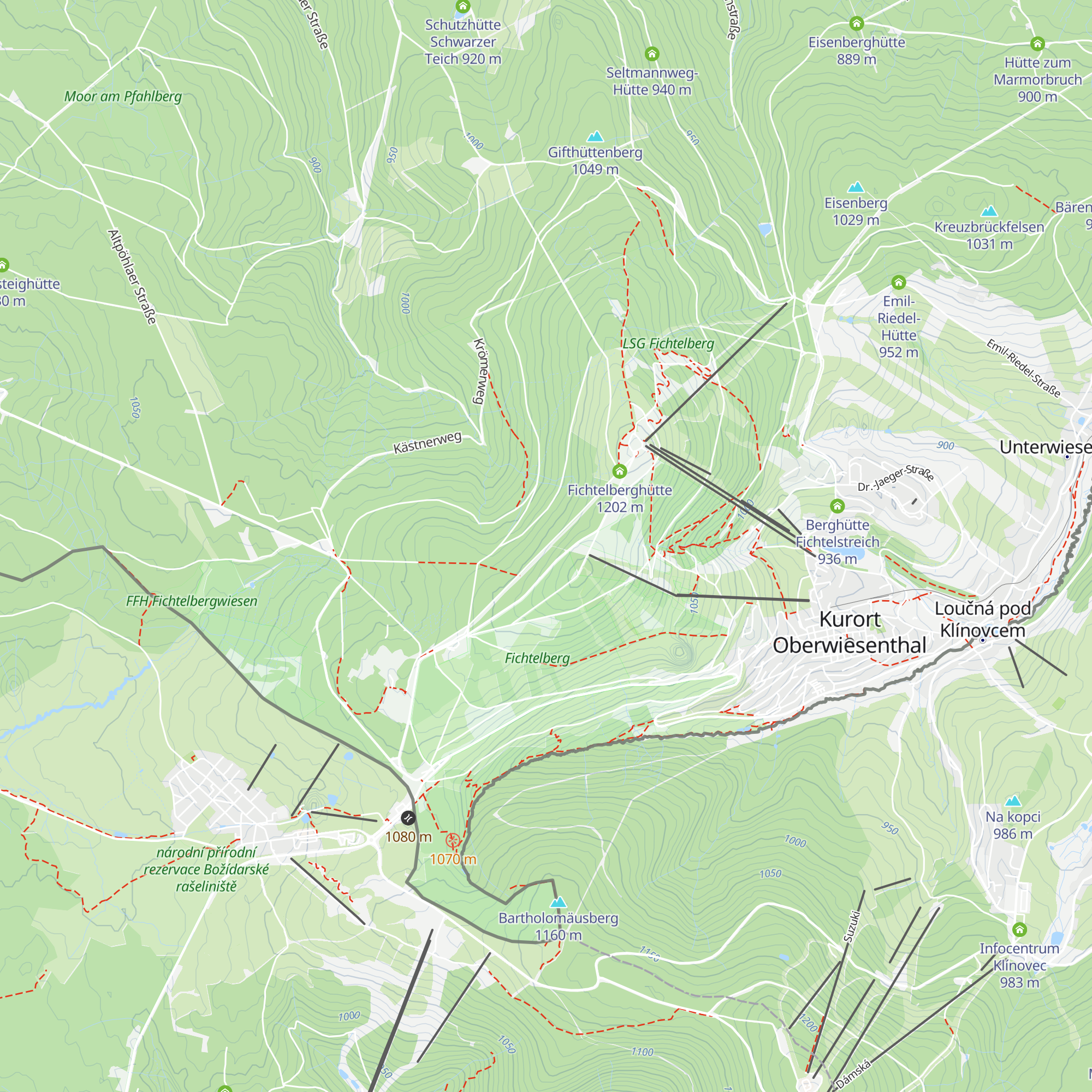 Wellenschaukelhütte map