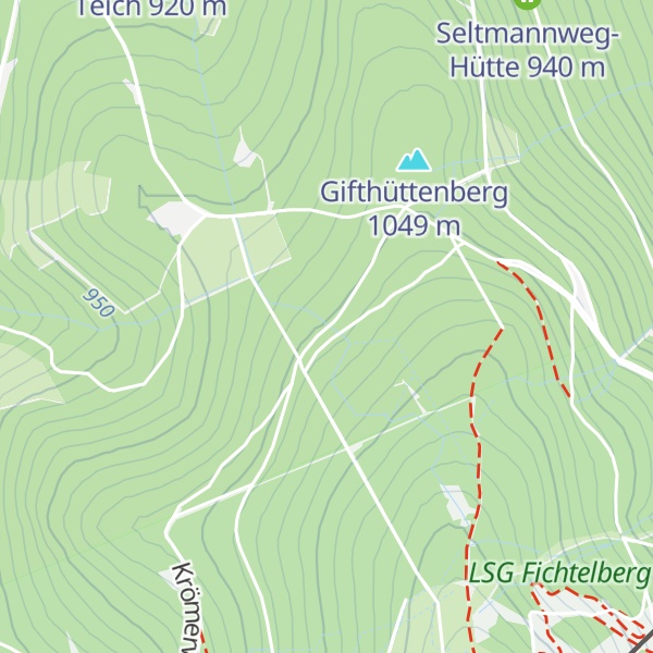 Map of Zschopauquellhütte