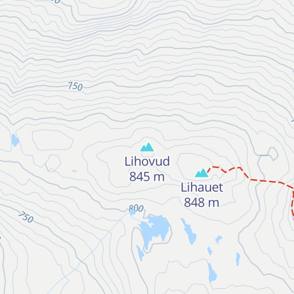 Map of Lihovud