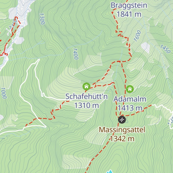 Map of Schafehütt'n