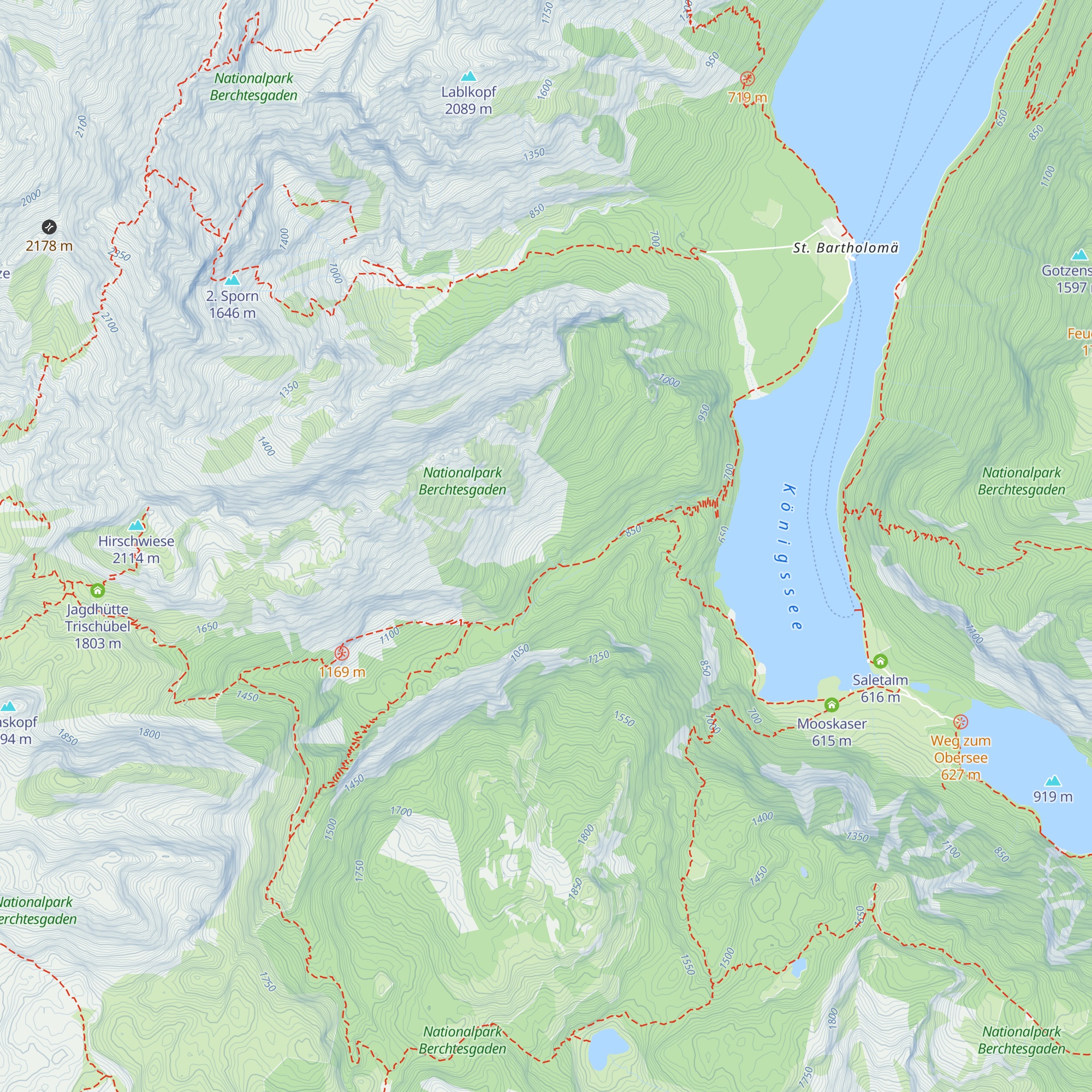 Ehem. Mausalm map
