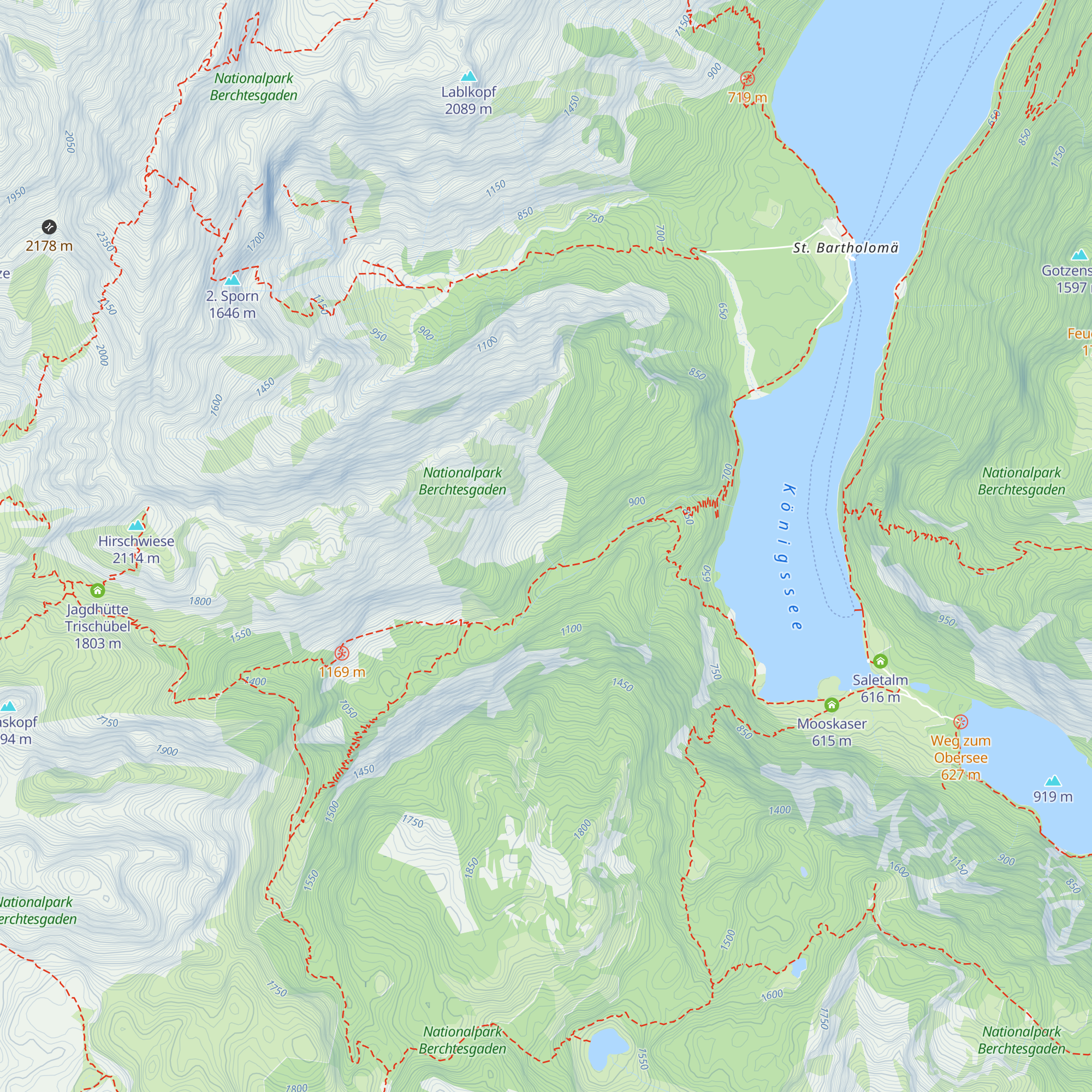 Ehem. Mausalm map