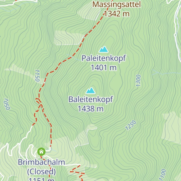 Map of Baleitenkopf
