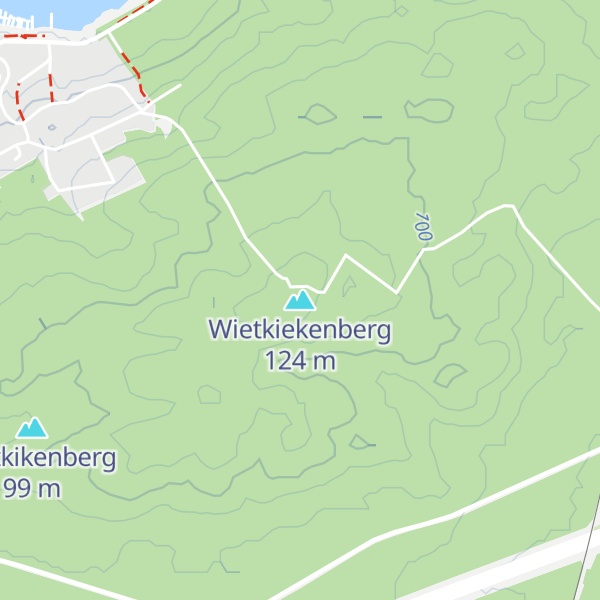 Map of Wietkiekenberg