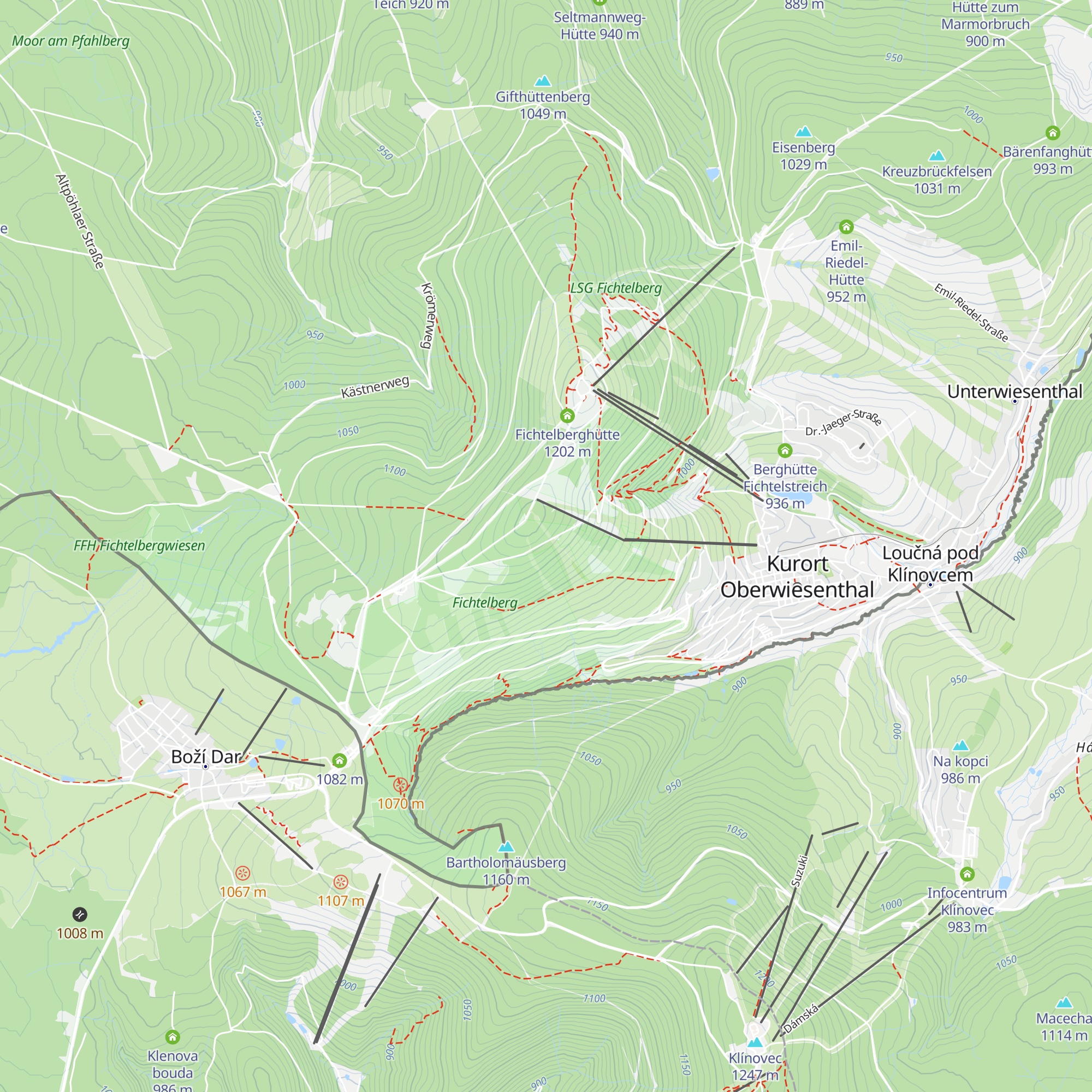 Postskihütte map