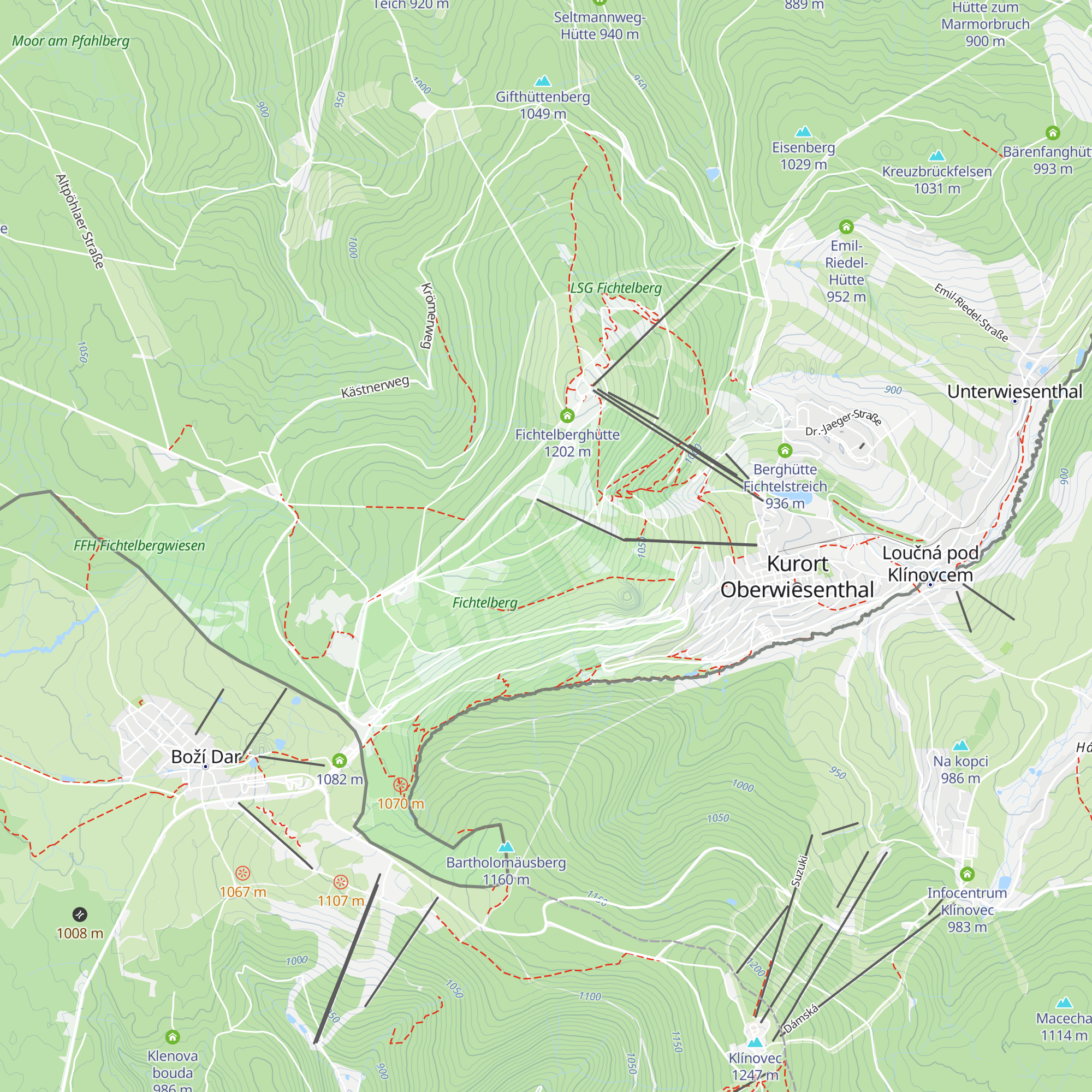 Postskihütte map