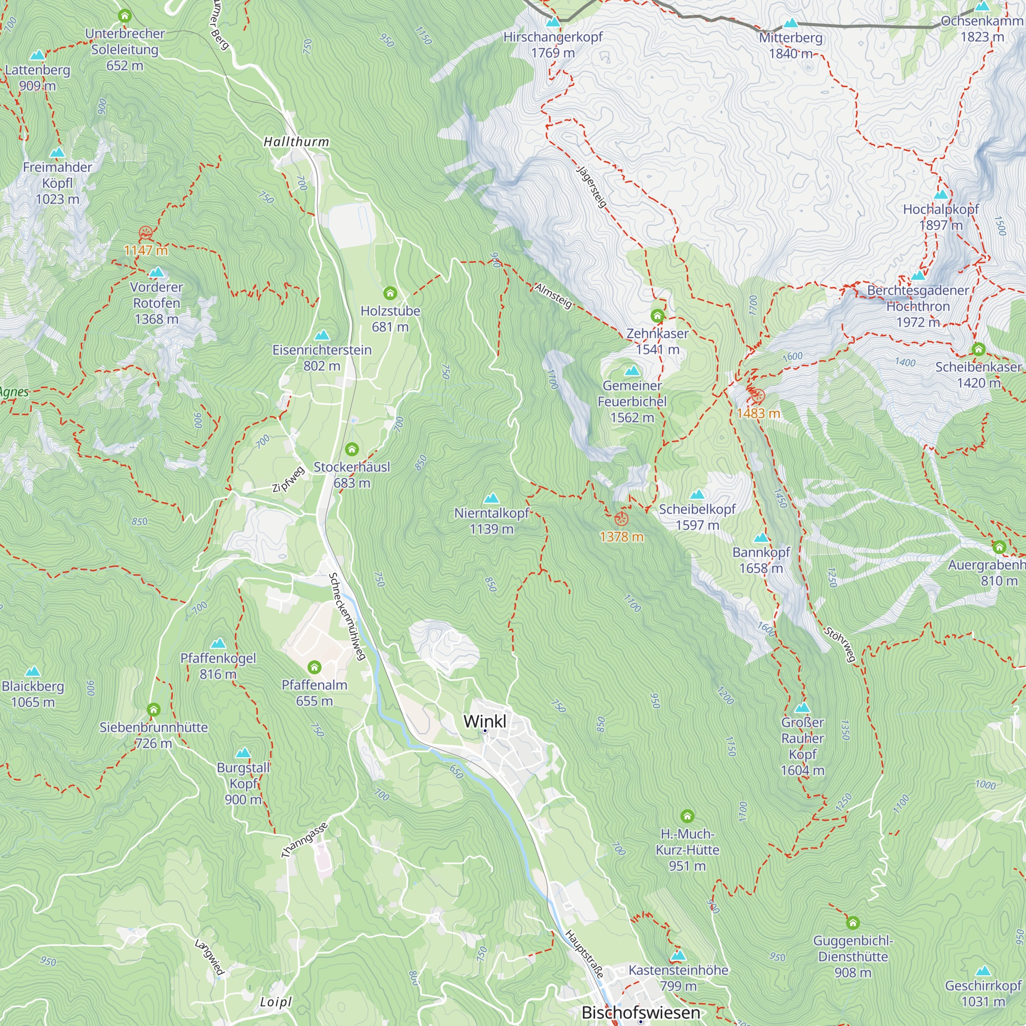 Nierntalhütte map