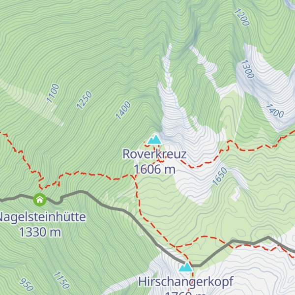 Map of Vierkaser