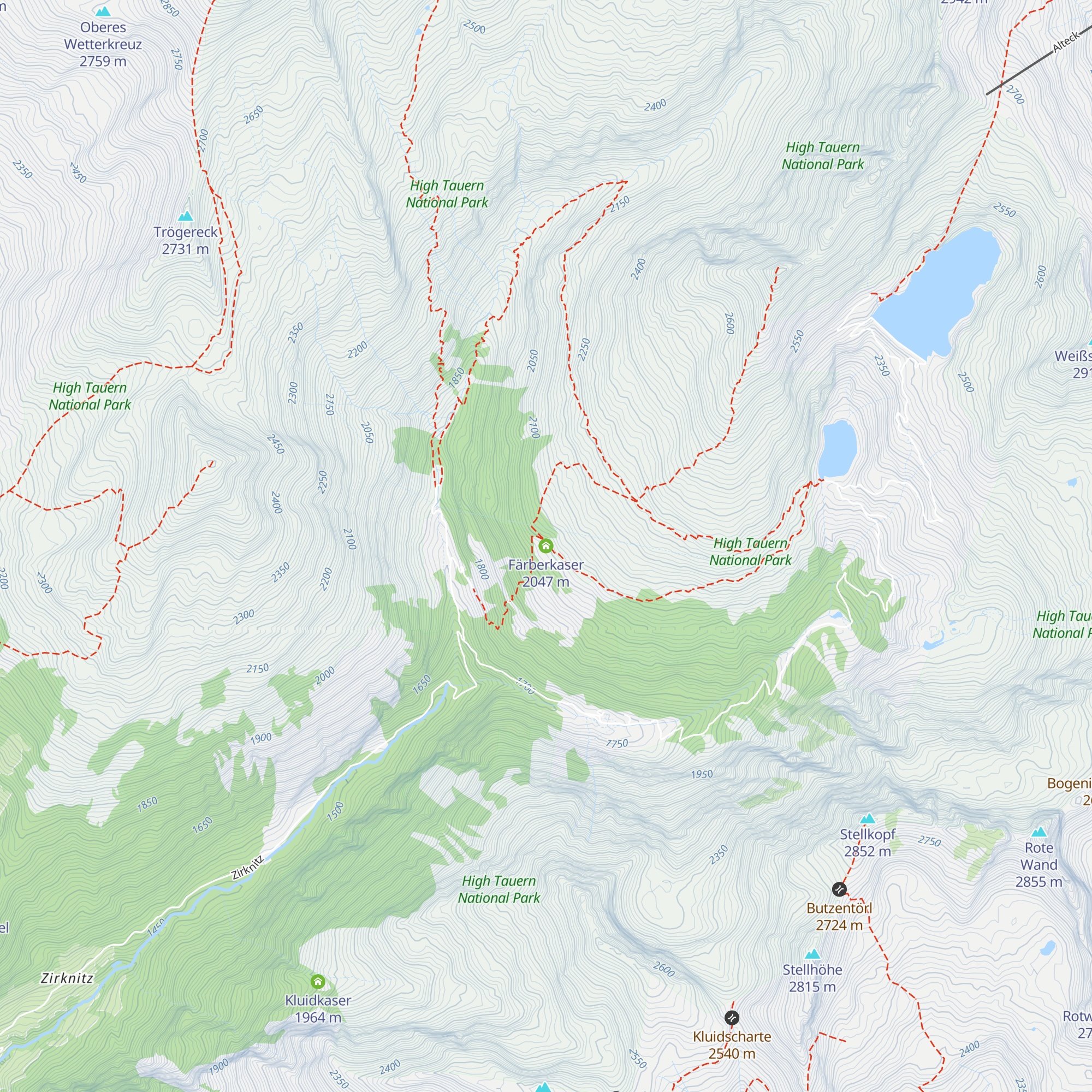 Färberkaser map