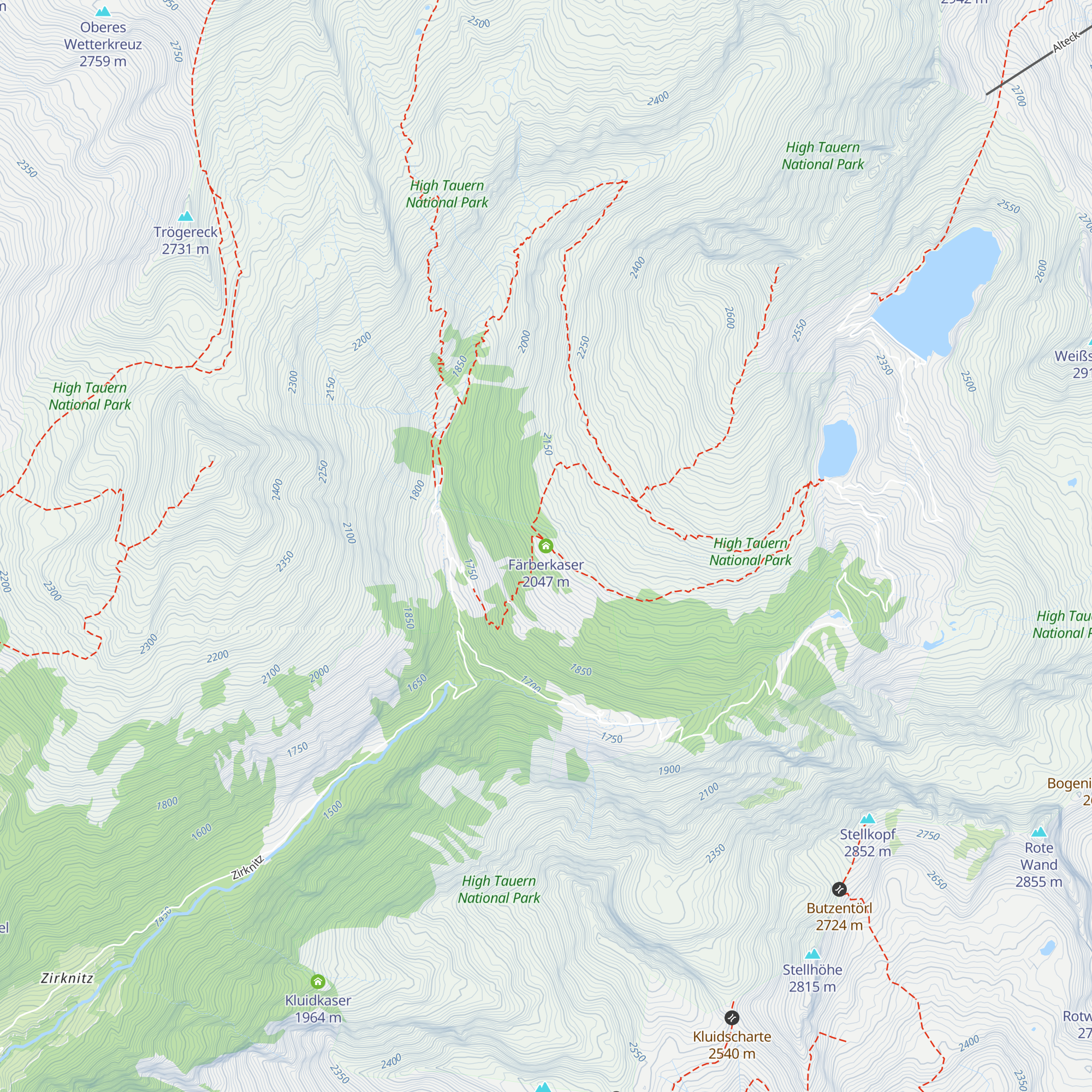 Färberkaser map