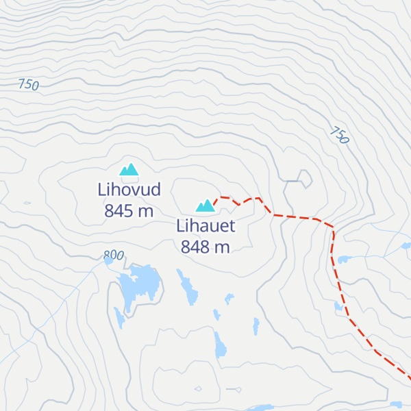 Map of Lihauet