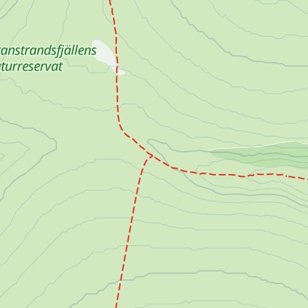Map of Närfjällsstugan