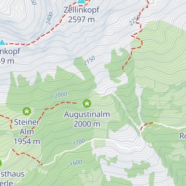 Map of Lackneralm