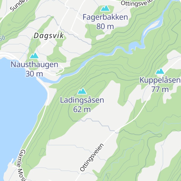 Map of Åskjellhaugen