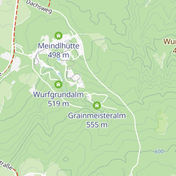 Map of Ötzschlaghütte